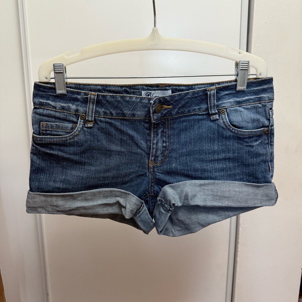 BLUE CRUSH Micro Denim Shorts